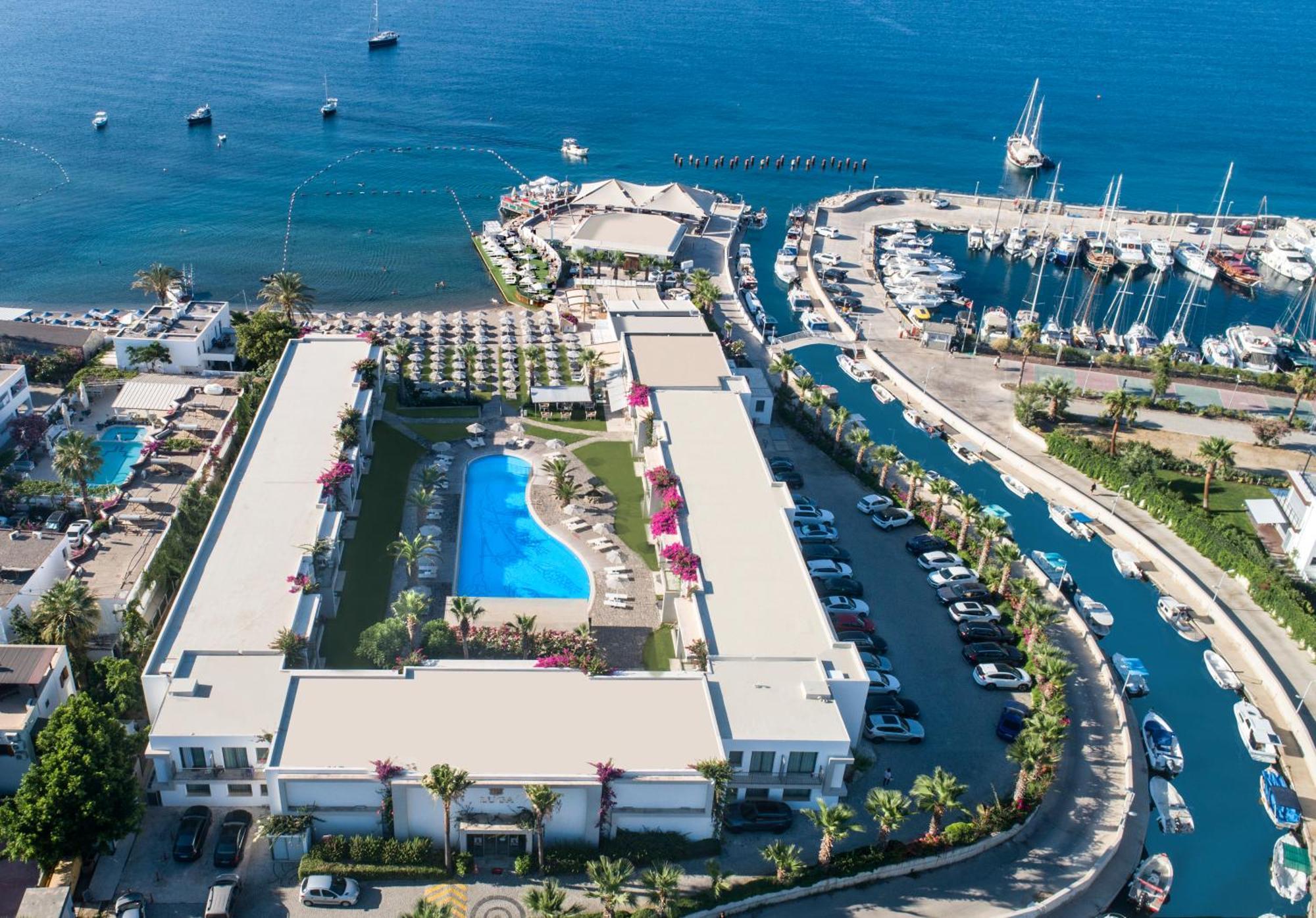 Lugga Boutique Hotel & Beach Ortakent Exterior foto